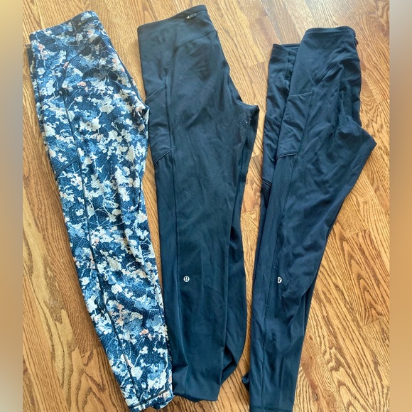 lululemon athletica Pants - 3 PAIRS Lululemon Speed up Tight, Sz 10
